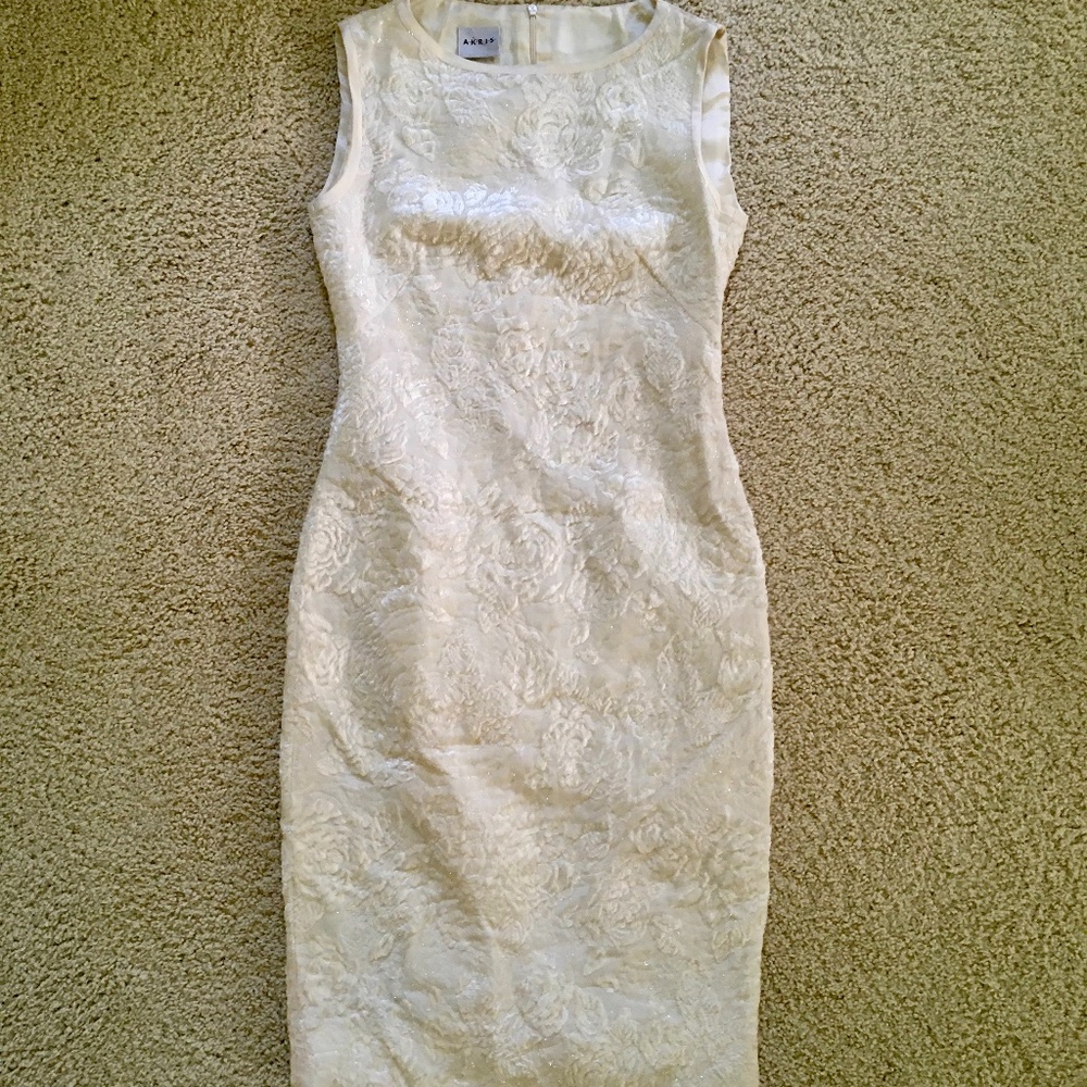 Akris silk velvet dress